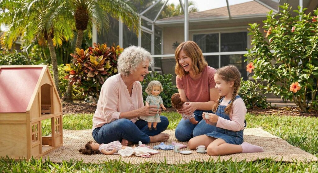 grandma daughter grand daughter grandma daughter grand daughter